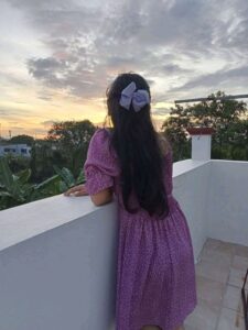 hidden face dp for girls aesthetic cartoon