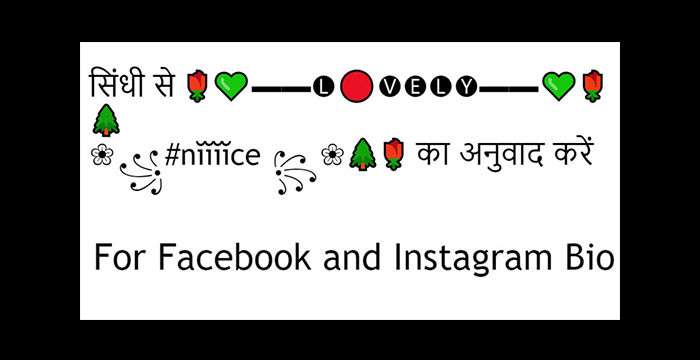 सिंधी से 🌹💚▬▬🅛🔴🅥🅔🅛🅨▬▬💚🌹🌲❀꧁#nĭĭĭĭce ꧂❀🌲🌹 का अनुवाद करें
