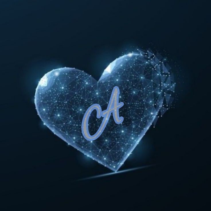 Heart-Themed A Name DP ❤️