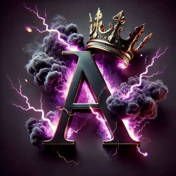 Trending Styles of A Name DP Images