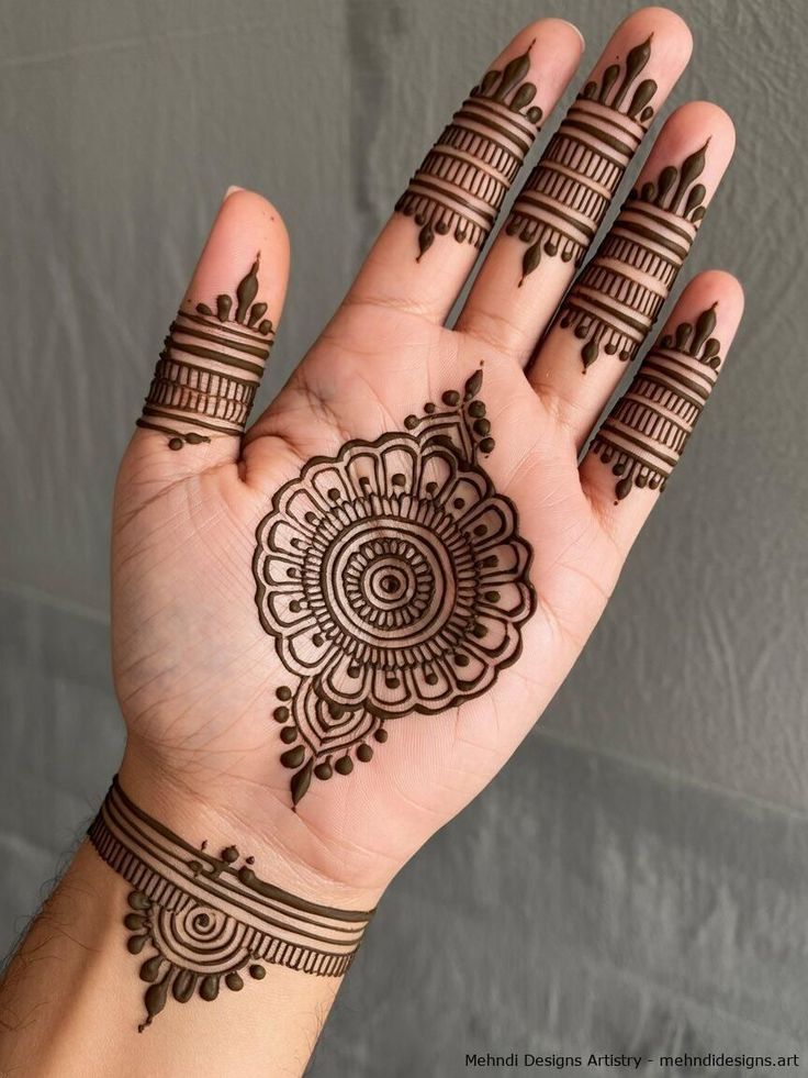 Mandala-inspired circles