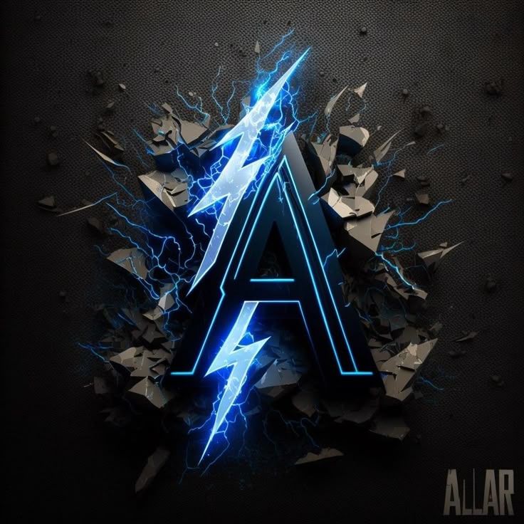 Trending Styles of A Name DP Images