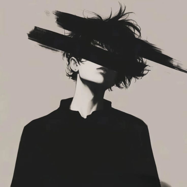 Black Background Mood Off DP