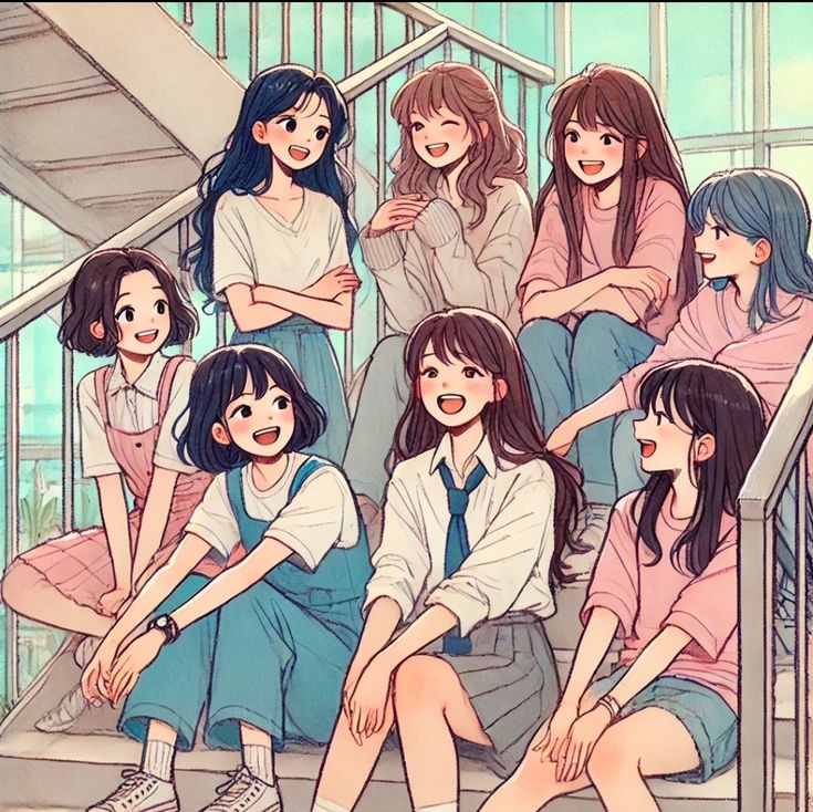 Best Friend Group Girls Dp